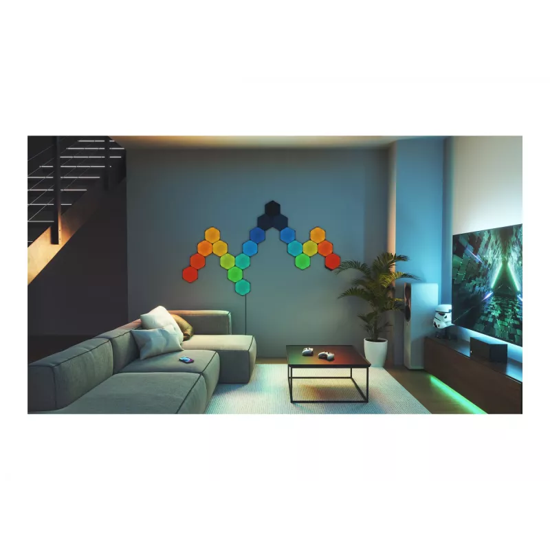 Nanoleaf NL42-0101HX-3PK -älykäs seinävalaisin