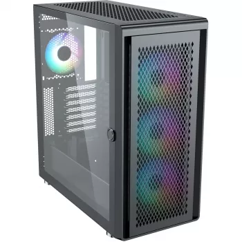 PC-kotelo Silentware Air 100 musta — Mid-Tower ATX-yhteensopiva kotelo, musta
