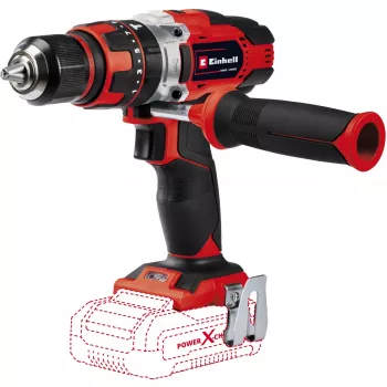 Einhell TE-CD 48 1500 kierr./min pikakiinnitysistukka 1,41 kg musta, punainen