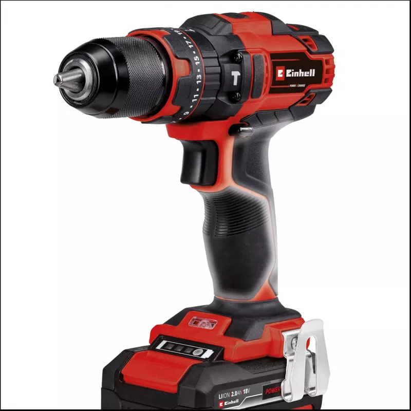 EINHELL akkuporakone-ruuvinväännin TE-CD 18/40 Li +64 2x2Ah | Einhell