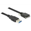 USB-kaapeli DeLOCK 83599 USB 3.2 Gen 1 3 m USB A Micro-USB B musta
