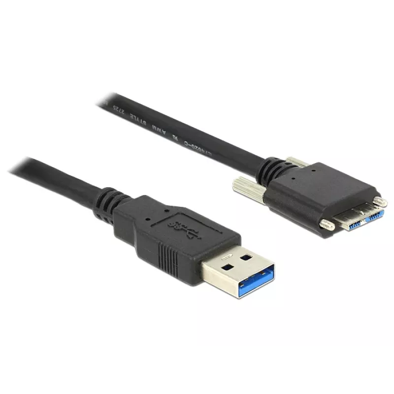 USB-kaapeli DeLOCK 83599 USB 3.2 Gen 1 3 m USB A Micro-USB B musta