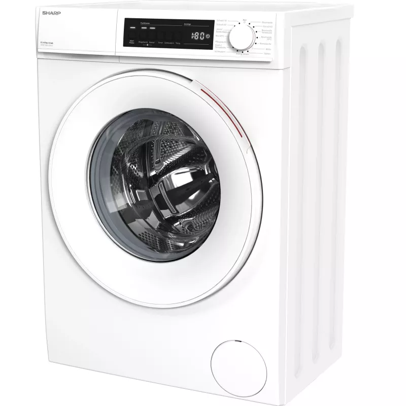 Sharp ES-NFW612CWB-DE pesukone edestä täytettävä 6 kg 1200 kierr./min valkoinen