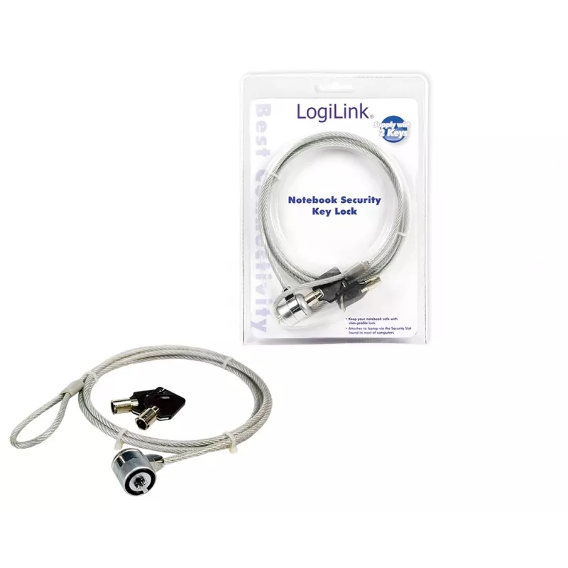 Kannettavan tietoturvalukko LogiLink nbs003 1,5 m