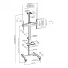 SBOX-asennusvarsi FS-446-2 37–70 tuuman televisioille, 70 kg kantavuus, VESA 600x400