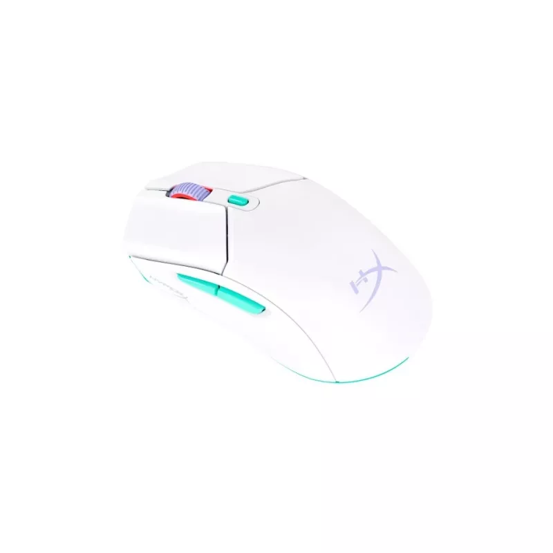 HyperX Pulsefire Haste 2 Core Wls - pelihiiri (Wht/Grn/Pur)