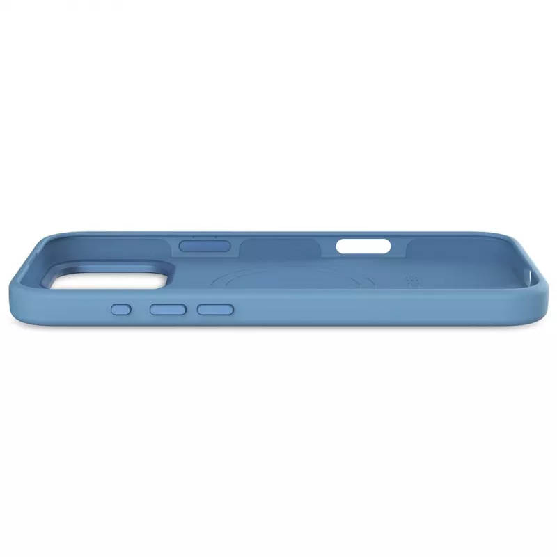 Decoded D25IPO16PMBCS9AE AntiMicrobial silikoninen takakuori iPhone 16 Pro Maxille, vaaleansininen