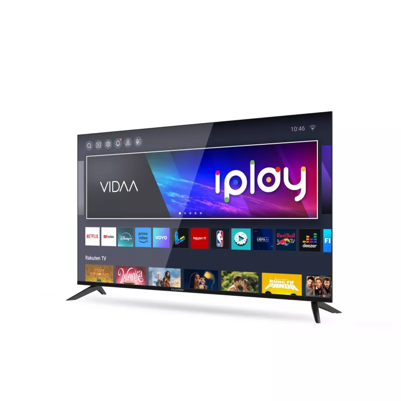 Allview 50iPlay6200-U älytelevisio 50 tuumaa, 4K Ultra HD 3840 x 2160, D-LED, HDR10, VIDAA, Wi-Fi, Bluetooth