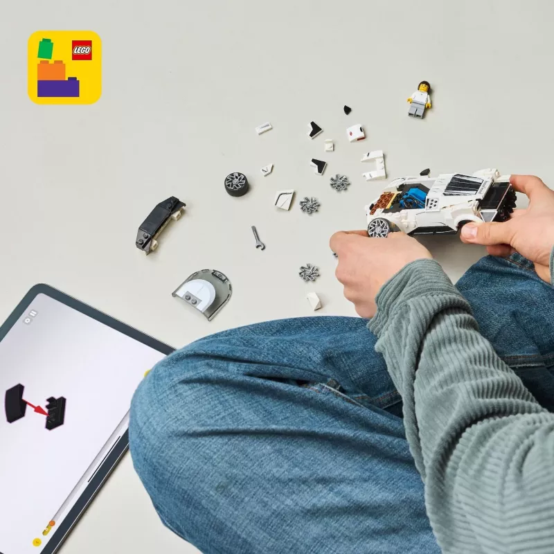LEGO Bugatti Centodieci Speed Champions 77240 rakennussarja – 291 osaa, 1 minihahmo, 9+ vuotta
