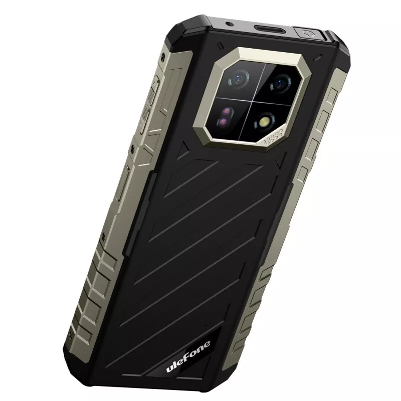 Älypuhelin UleFone Armor 22 — MediaTek Helio G96, 8 GB RAM, 256 GB tallennustila, musta