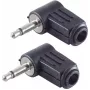 shiverpeaks BS51100-W2 kaapeliliitin 3,5 mm musta uros 2 kpl