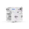 Ubiquiti UACC-Wave-AP-Micro-Mount tolppakiinnike 4 Wave AP Micro -laitteelle, ruostumaton teräs, 25–76 mm tolppa, valkoinen