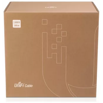 Verkkokaapeli Ubiquiti U-Cable-C6-CMP U/UTP Cat6 305 m valkoinen