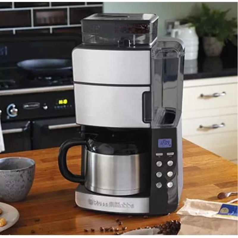 Russell Hobbs 25620-56 Digital Grind&Brew Thermal kahvinkeitin