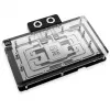 Taustalevy Alphacool 10259 alumiini kromi kupari musta 153,3 mm