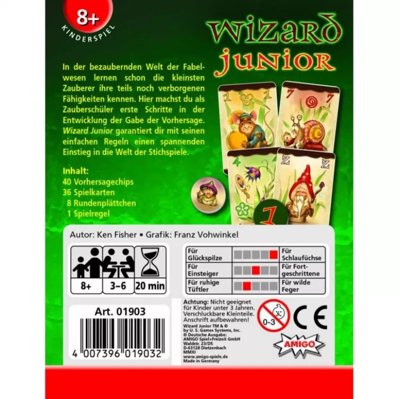 Wizard Junior, korttipeli