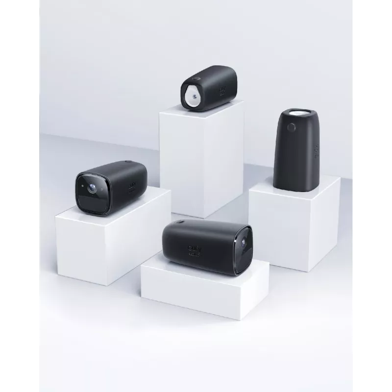 Suojakotelo Eufy T8711111 Outdoor musta 2 kpl