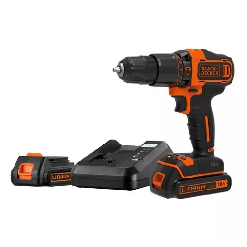 Black & Decker BDCHD18K1B2-QW porakone 1400 kierr./min