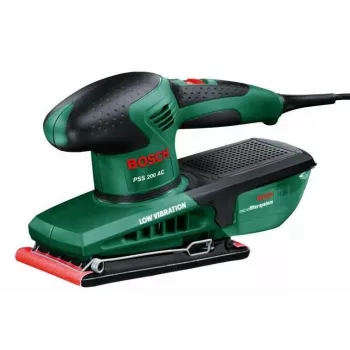 Bosch PSS 200 AC värähtelyhiomakone 24000 OPM musta, vihreä 200 W