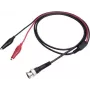 VOLTCRAFT BNC-mittajohto 114 cm musta, punainen MSC-100 (MSC-100)
