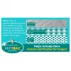 Kylpymatto Beldray LA032647LGRYUFFEU7 Antibac Chevron muistivaahto, antibakteerinen, harmaa