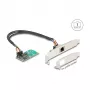 DeLOCK 95268 sisäinen RJ-45-sovitin Mini PCI Express 2,5 Gbit/s