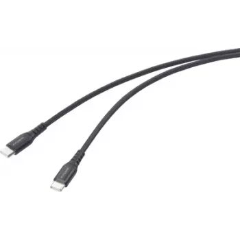 Renkforce RF-6872330 USB-kaapeli musta