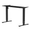 Ergo Office sähköisesti korkeussäädettävä työpöytä, enintään korkeus 1160 mm, enintään - 80 kg, ilman istuma-seisoma-pöytätasoa, musta, ER-400 B