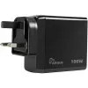 PD-laturi INTER-TECH PD-3100 100W USB-C musta pika-virtalähde