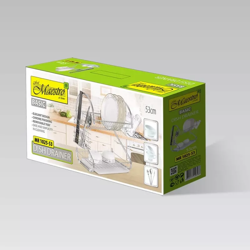 Ruostumaton teräsallas Maestro MR-1025-53, 530 mm leveys, ruostumatonta terästä
