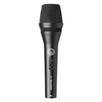 AKG P5 S musta lava-/esiintymismikrofoni