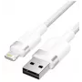 Vention LANWF Lightning -kaapeli — 1 m, USB-A–Lightning, valkoinen
