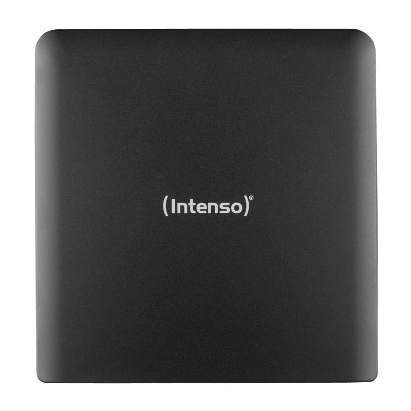 Intenso EOD 500BD Slim ulkoinen Blu-ray-poltin, USB 3.2 Gen 1, musta