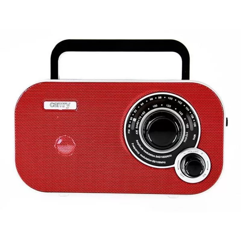 Camry CR 1140R kannettava radio punainen