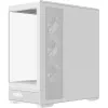 Tietokonekotelo AeroCool Geh Midi P500B-Digi valkoinen