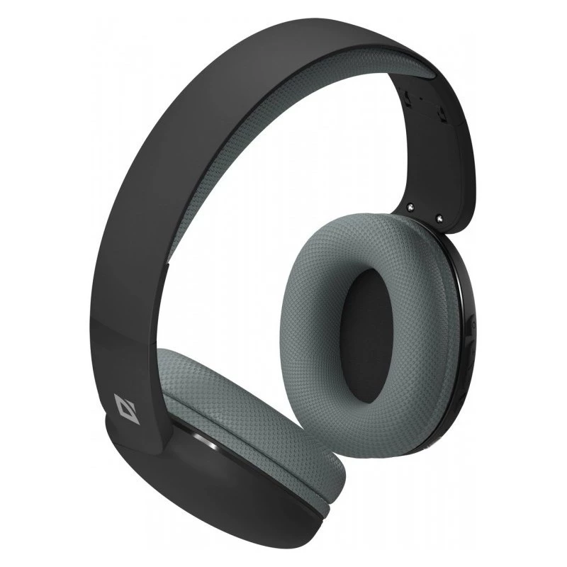 Defender FreeMotion B480 63480 langattomat korvien päälle asetettavat kuulokkeet, Bluetooth 5.3, USB-C, AUX, microSD, enintään 14 h, 20-20000 Hz, mustat