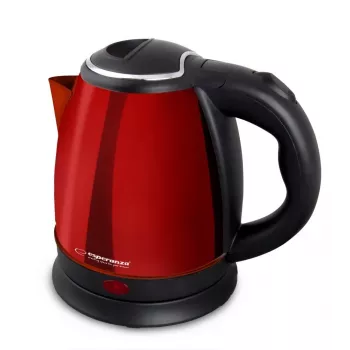 Esperanza EKK128R sähköinen vedenkeitin Parana 1 L musta, punainen 1350 W