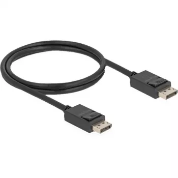 DeLOCK 81174 -DisplayPort-kaapeli 1 m musta DisplayPort–DisplayPort