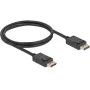 DeLOCK 81174 -DisplayPort-kaapeli 1 m musta DisplayPort–DisplayPort