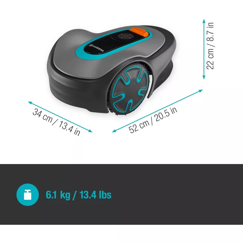 Robottiruohonleikkuri Gardena SILENO minimo