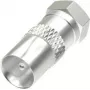 Hama 00205221 koaksiaaliliitin F-tyyppi 1 kpl