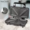 ProfiCook PC-ST 1092 - voileipägrilli - 900 W - ruostumaton teräs/musta