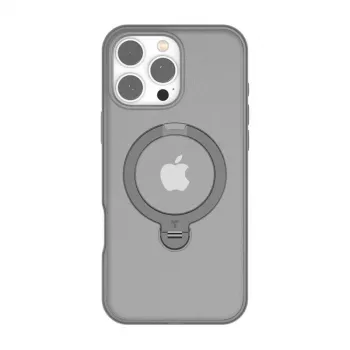 Läpinäkyvä kotelo Torras iPhone 16 Pro — UPRO OSTAND SPIN SERIES, ohut kevyt läpinäkyvä suojakotelo