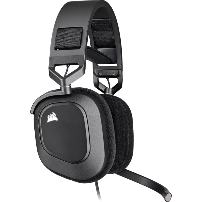 HS80 RGB USB-kuulokemikrofoni Carbon