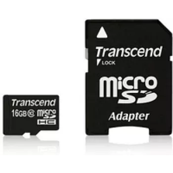 Flash-muisti Transcend 16 GB MicroSDHC UHS-I TS16GUSDU1