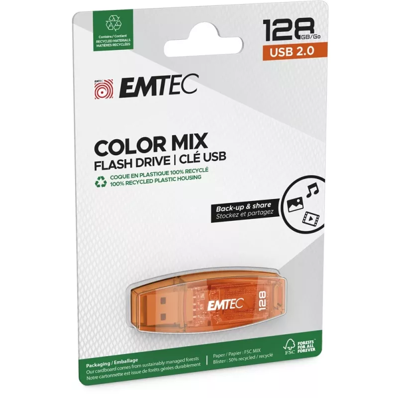 USB-muistitikku Emtec 128 GB USB Type-A 2.0 C410