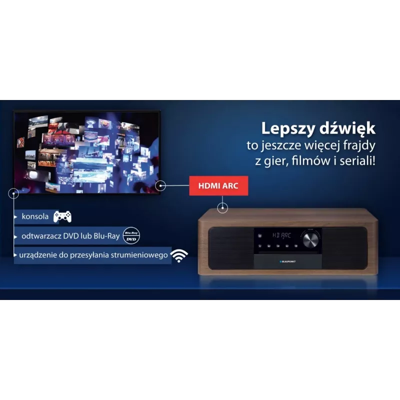 Kannettava Bluetooth-kaiutin BLAUPUNKT MS22BT — langaton kannettava ääni, Bluetooth-yhteys