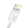 Baseus Dynamic -kaapeli USB–Lightning, 2,4A, 2m (valkoinen)