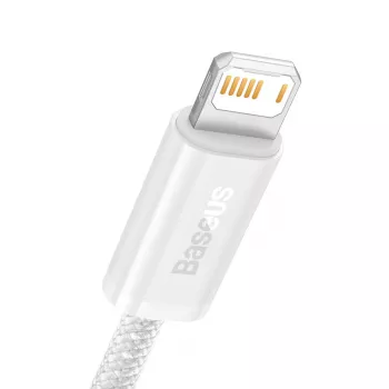 Baseus Dynamic -kaapeli USB–Lightning, 2,4A, 2m (valkoinen)