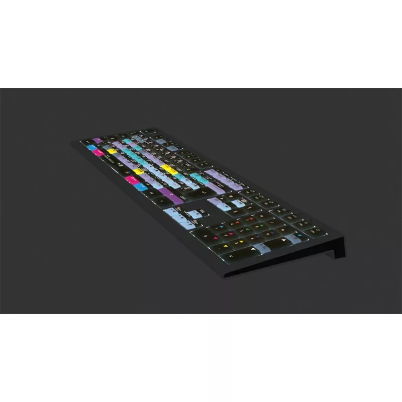 Logickeyboard ASTRA 2 näppäimistö USB QWERTY englanti musta Full-Size 104 näppäintä